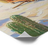 No tene pesca bonaire poster (Ecke)