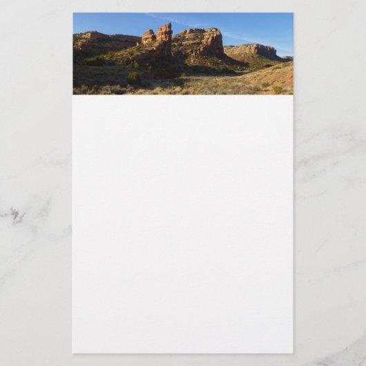 No Thorfare Canyon Colorado Nationales Monument Briefpapier (Vorderseite)