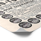 No-to-Bac Poster (Ecke)