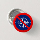 No to NATO Button (Vorne & Hinten)