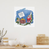 No To Santa Value Matte Poster (Küche)