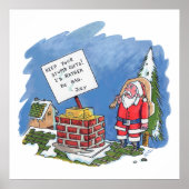 No To Santa Value Matte Poster (Vorne)