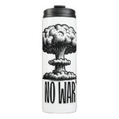 NO TO WAR Mug Thermosbecher (Vorderseite)