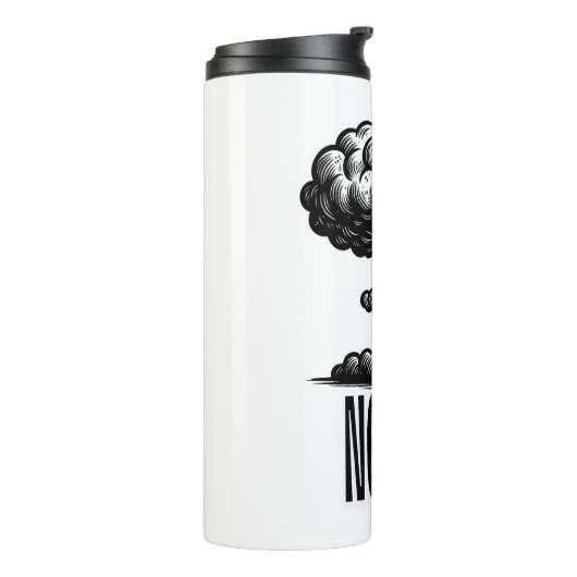 NO TO WAR  Mug Thermosbecher (Nach links gedreht)