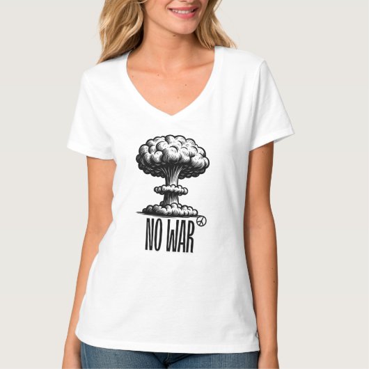 NO TO WAR T-Shirt (Vorderseite)