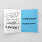 No todos los superhéroes usan capas. karte (Innenseite)