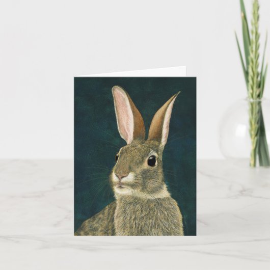 "No Tricks" - Cottontail-Karte Karte (Vorderseite)