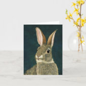 "No Tricks" - Cottontail-Karte Karte (Gelbe Blume)