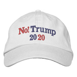 NO Trump 2020 Bestickte Baseballkappe
