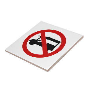 NO Tuk Tuk TAXI ⚠ thailändisches ⚠ Fliese