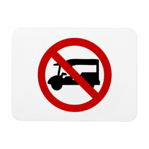 NO Tuk Tuk TAXI ⚠ thailändisches ⚠ Magnet