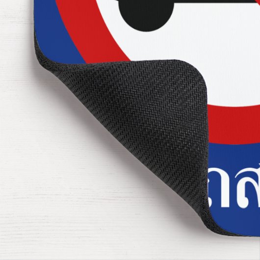 NO Tuk Tuk TAXI ⚠ thailändisches ⚠ Mousepad (Ecke)