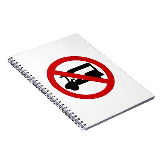 NO Tuk Tuk TAXI ⚠ thailändisches ⚠ Notizblock (Rechte Seite)