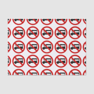 NO Tuk Tuk TAXI ⚠ thailändisches ⚠ Seidenpapier