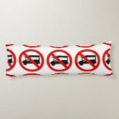 NO Tuk Tuk TAXI ⚠ thailändisches ⚠ Seitenschläferkissen (Rückseite)