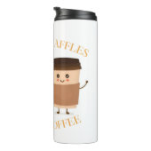 No Twatwaffles Before Coffee Thermosbecher (Nach rechts gedreht)