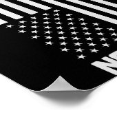 No Tyrants No Kings Funny Litical Poster (Ecke)