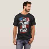 No Tyrants No Kings Patriotic Freedom Activism Tee (Vorne ganz)