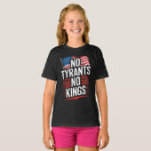 No Tyrants No Kings Patriotic Freedom Activism Tee (Vorne ganz)