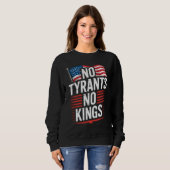 No Tyrants No Kings Patriotic Freedom Activism Tee (Vorne ganz)
