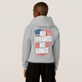 No Tyrants No Kings Patriotic Freedom Activism Tee (Schwarz voll)