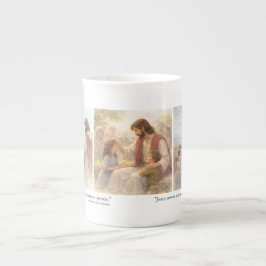 No unimportant person bone china mug porzellantasse