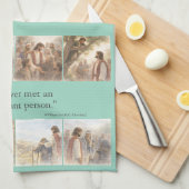 No unimportant person geschirrtuch (Viertel Falte)