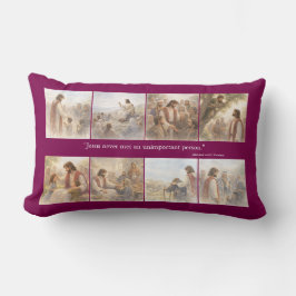 No unimportant person lendenkissen