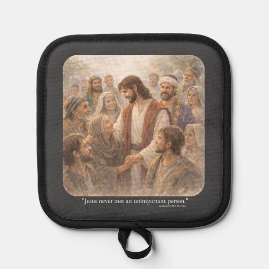 No unimportant person topflappen (Vorderseite)