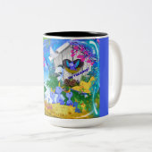No Vacancy Bird House Tasse (VorderseiteRechts)