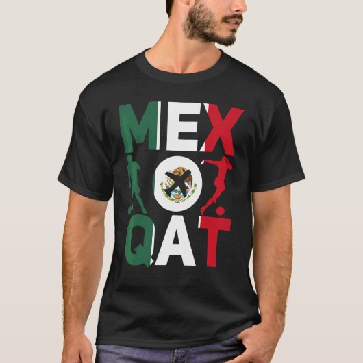 No Vamos Al Mundial Mexico T-Shirt (Vorderseite)