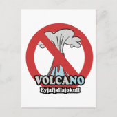 NO VOLCANO POSTKARTE (Vorderseite)