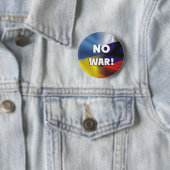 No war between Russia and Ukraine. Button (Beispiel)
