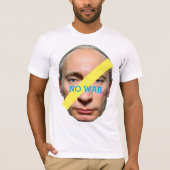 NO WAR PUTIN T-Shirt (Vorderseite)
