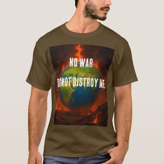 NO WAR T-Shirt (Vorderseite)