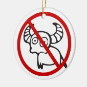 NO Water Buffalo ⚠ Funny Asian Thai ⚠ Keramik Ornament (Links)
