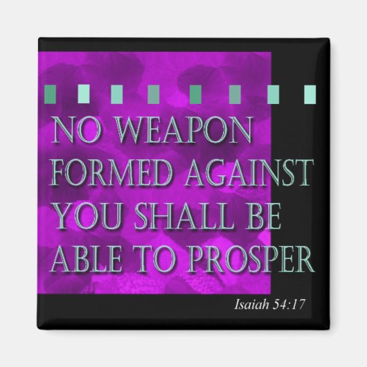 No Weapon Magnet (Vorne)