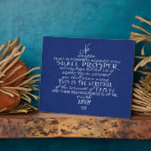 No Weapon Star von David Blue Fotoplatte (Seite)