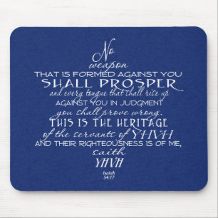 No Weapon Star von David Blue Mousepad