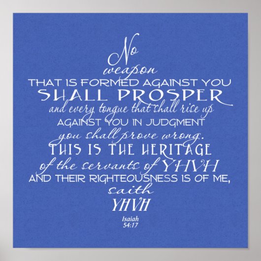 No Weapon Star von David Poster (Vorne)