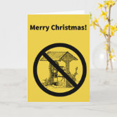 No Well - Christmas Karte (Gelbe Blume)