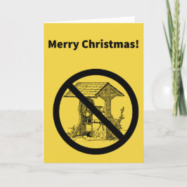 No Well - Christmas Karte