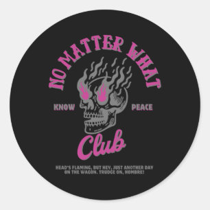 No What Club Sticker