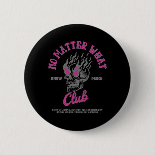 No What Club Sticker Button