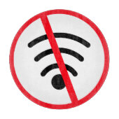 No WIFI Cutting Board Schneidebrett (Vorderseite)