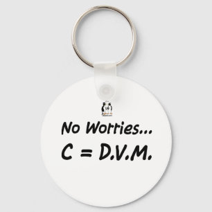 No worries C=DVM Schlüsselanhänger