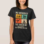 No Worries I've Taken My Shots Golf Player Golfer T-Shirt (Vorderseite)