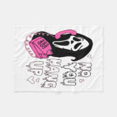 No You Hang Up Funny Valentine  Fleecedecke (Vorderseite (Horizontal))