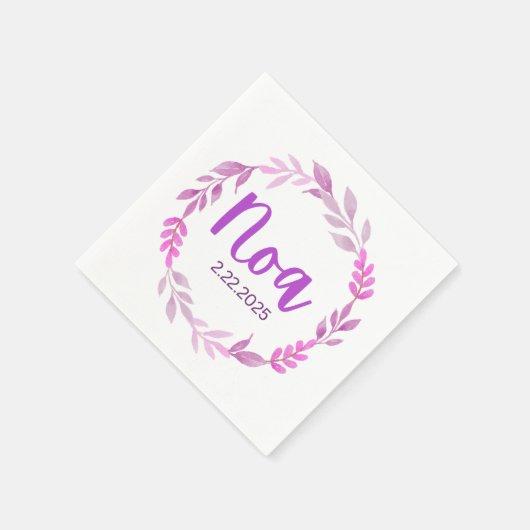 Noa-Kakatil-Serviette Serviette (Ecke)