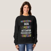 NOA Personalisierter Name Lustiger Süßer Benutzerd Sweatshirt (Vorne ganz)